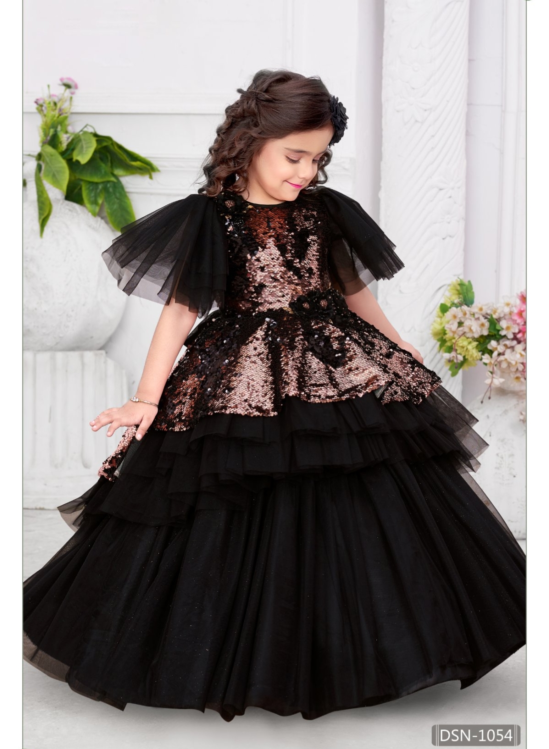 Net dress best sale for baby girl